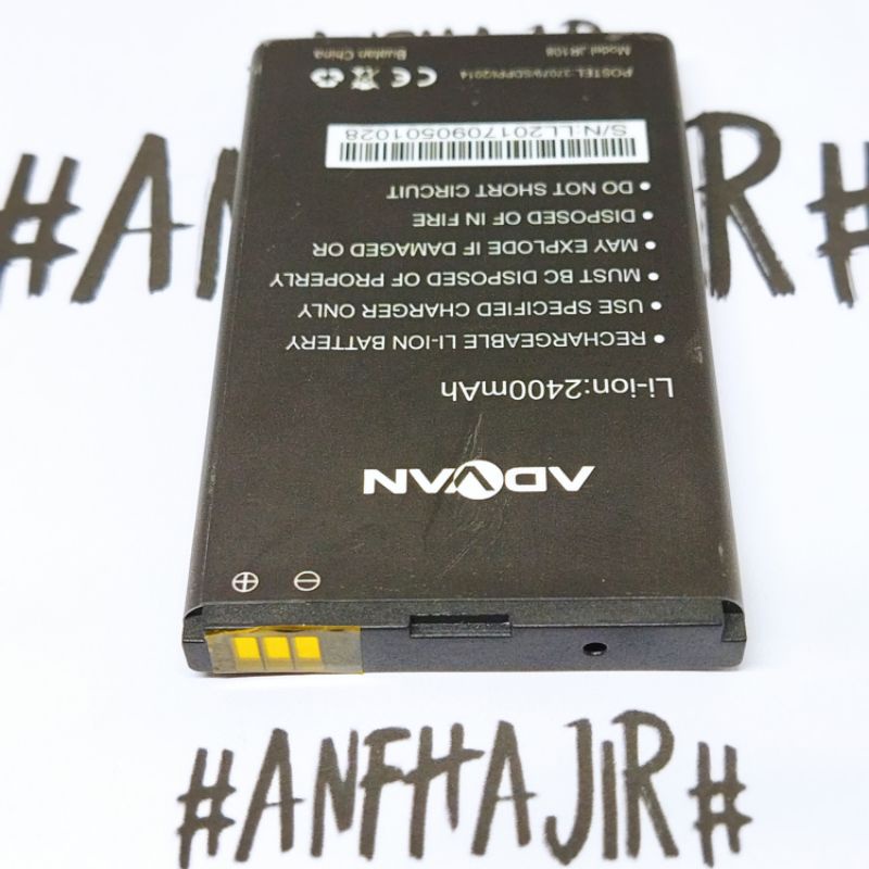 BATRE BATREI BATERAI BATTERY MODEM ADVAN JETZ HOTSPOT WIFI JR108 JR 108 (2400 mAh) ORIGINAL BATTERY 