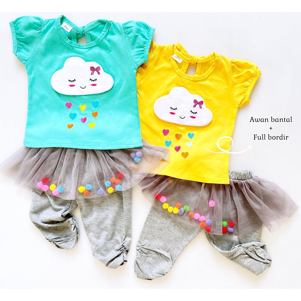 SET BALLERINA / CALFY / LOVELY COUPLE / CLOUDIA TUTU SUIT baju rok tutu anak bayi perempuan lucu terlaris murah babeebabyshop SUNNY