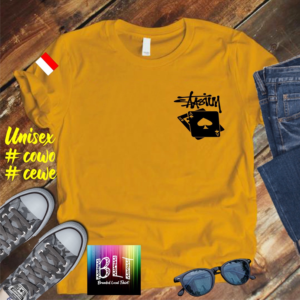 Cod/Kaos Logo kartu as bendera/Kaos Terlaris Kualitas Terjamin Kaos Pria Distro Hits2022/Kaos Murah Kaos Cotton 30s Kaos katun/Kaos Bergambar Kaos Distro Kaos Pria Dan Wanita Kaos Kata2 Lucu Kaos Viral/Kaos Promo/Best Seller