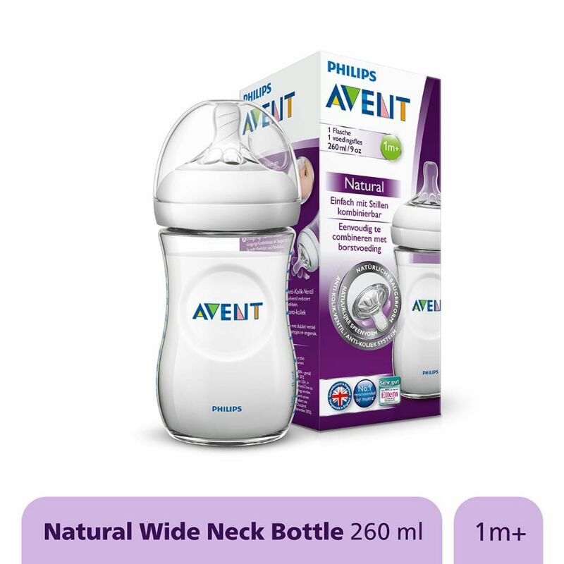 Botol Susu Philips Avent Natural 260 ml Asli Philip