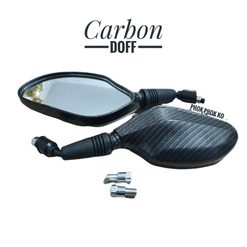 Spion Click Carbon Vario 110 -125 - 150 Cocok Untuk Semua Motor Honda- Yamaha Universal