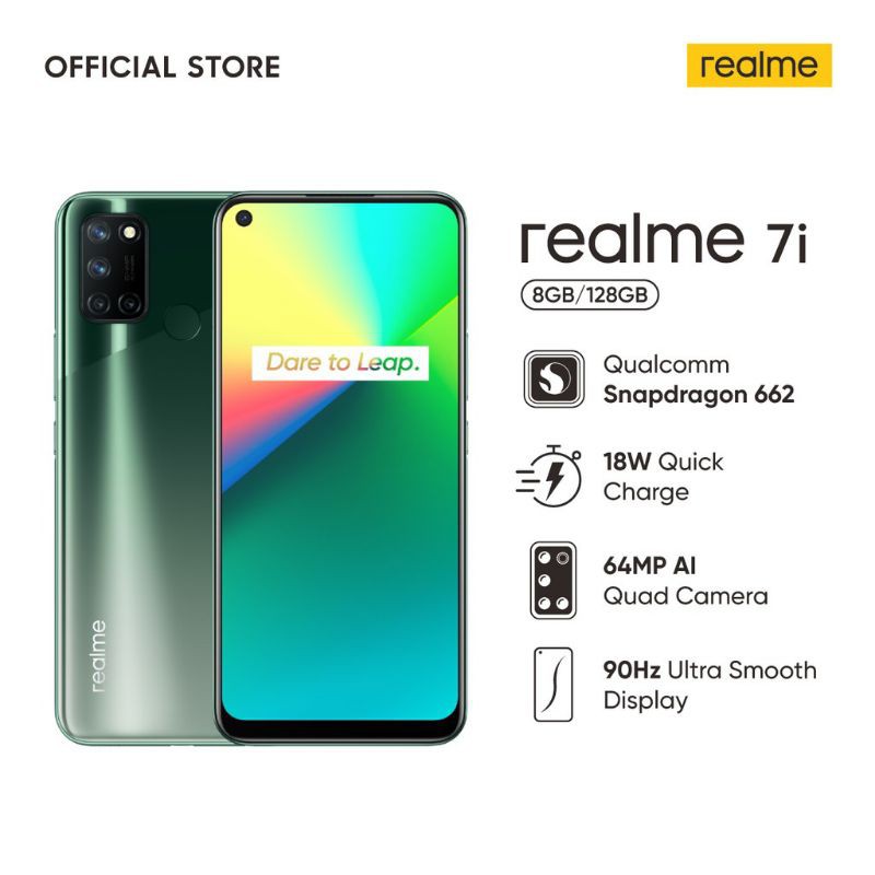 HP REALMI 7I RAM 8/128 GARANSI RESMI