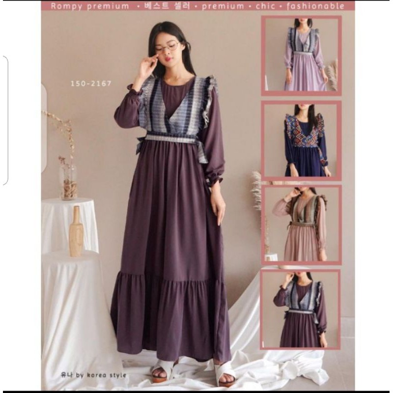 #1502167 DRESS  ROMPI BY YUNA PREMIUM