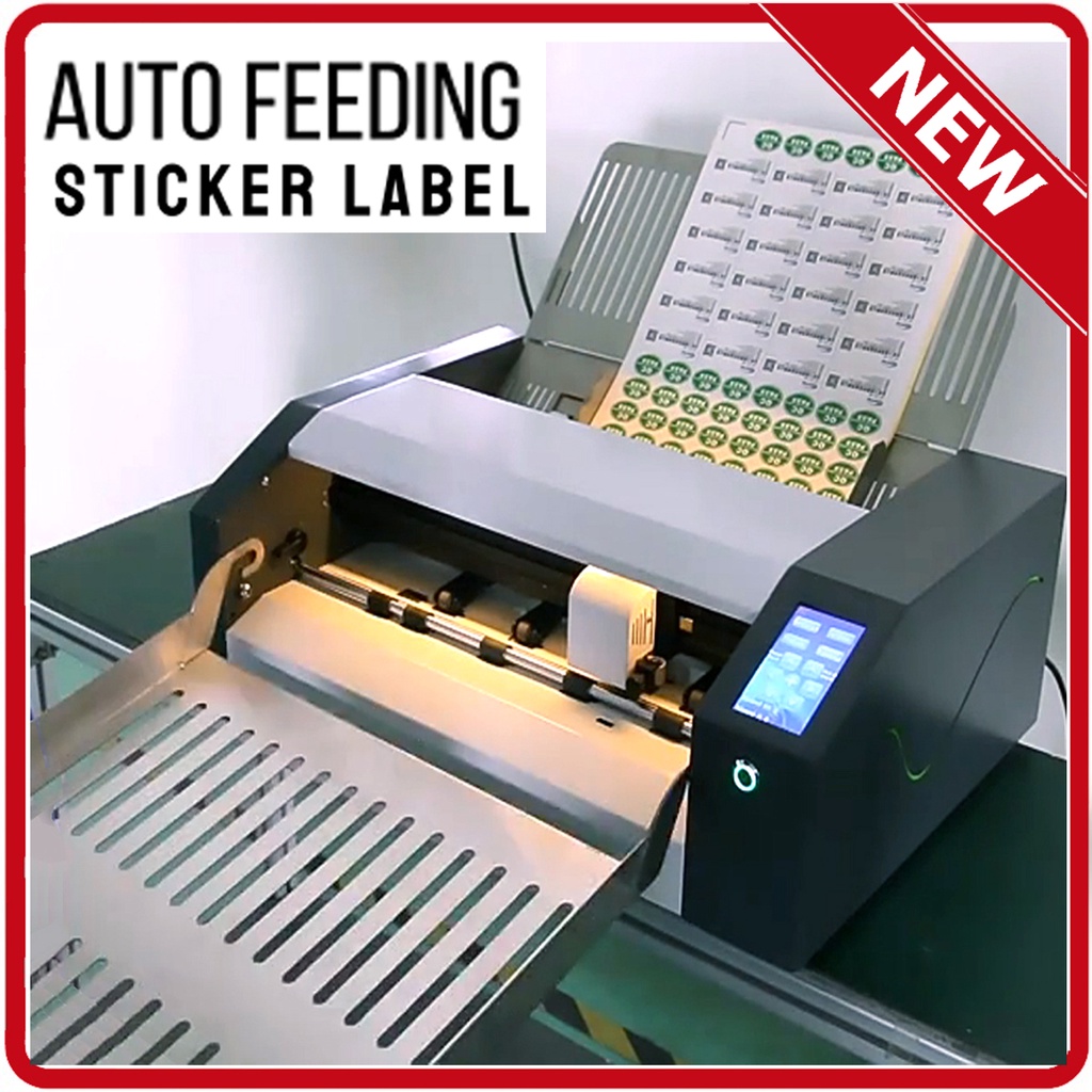 Mesin Cutting Sticker Label A3+ Auto Feeding Potong Stiker Label Logo Otomatis ( Printer Auto Contour Pemotong Label Logo )