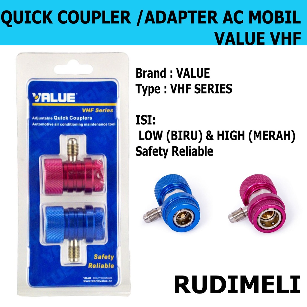 QUICK COUPLERS VALUE/ADAPTER AC MOBIL QUICK COUPLER - VHF