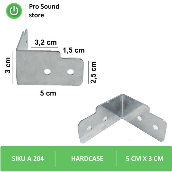 

Siku L Besi A204 / Siku Besi A 204 Hardcase / Siku Besi 5 x 3 cm prosound90 Ayo Beli