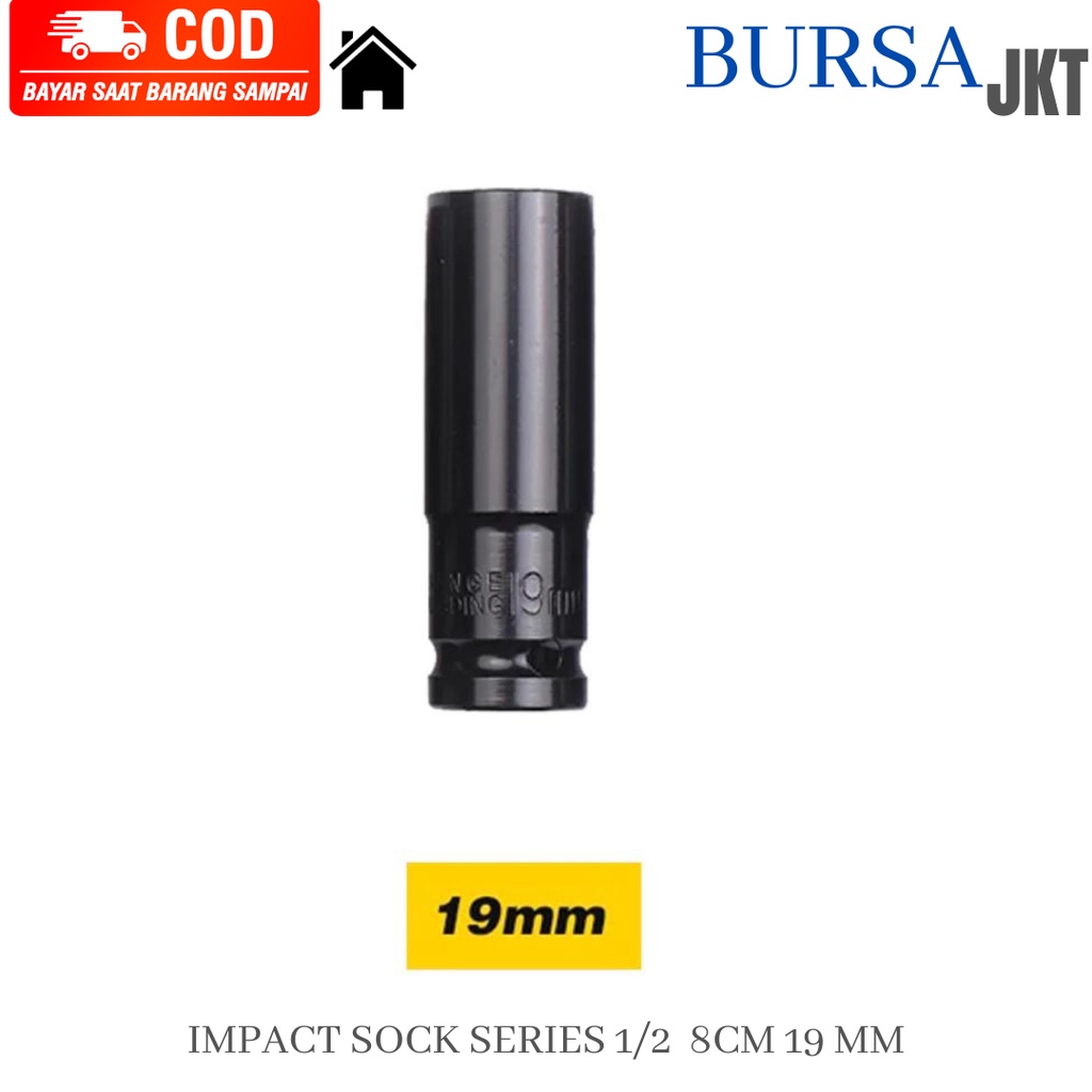 MATA SOCK SOK IMPACT KONEKTOR 1/2 DEEP WALL 8 CM 19 MM