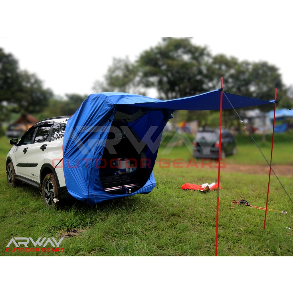 Tenda Mobil Portable Universal Murah Untuk Camping / Tenda Jualan