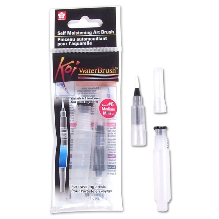 

Koi water brush medium 6