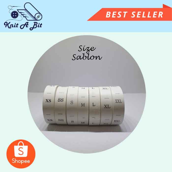 

Label Size Sablon