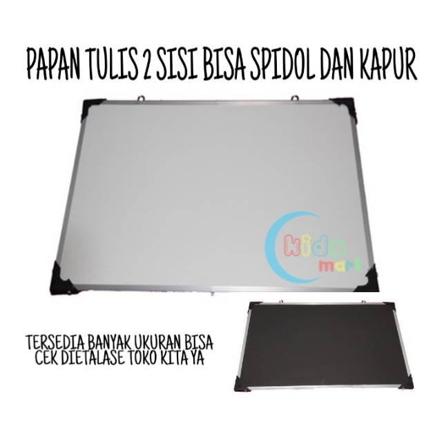 

White Board 90x120 cm Papan Tulis Whiteboard papan tulis besar