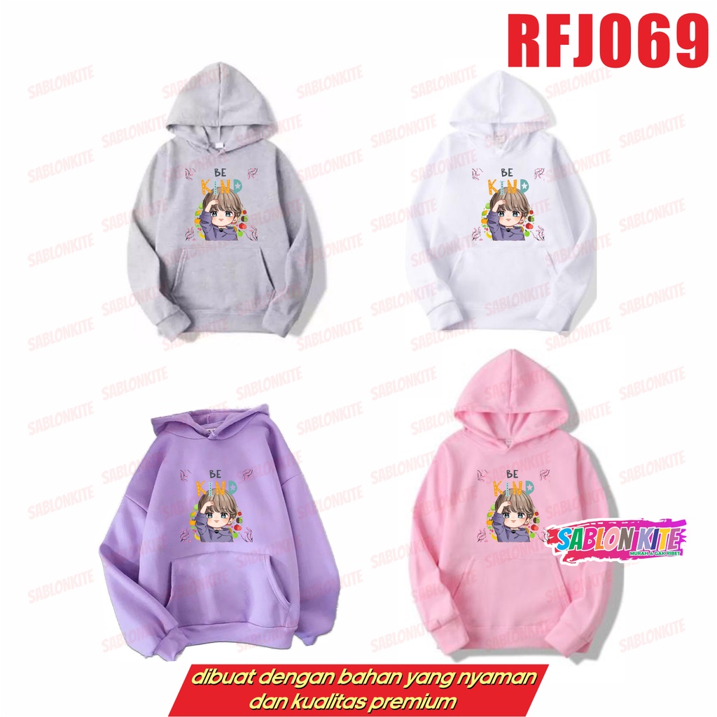 MURAH!!! HOODIE SWEATER KPOP JIMIN CHIBI BE KIND RFJ069