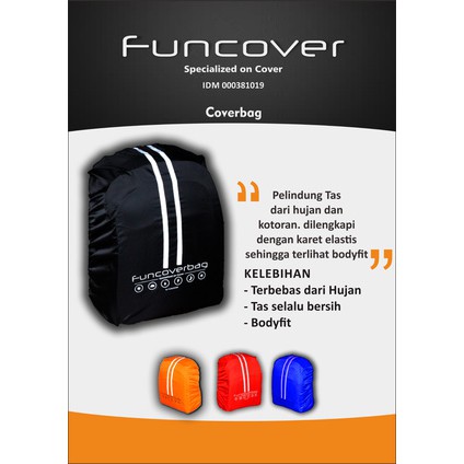 sarung tas  / Cover Bag Backpack Tas Funcover 30L