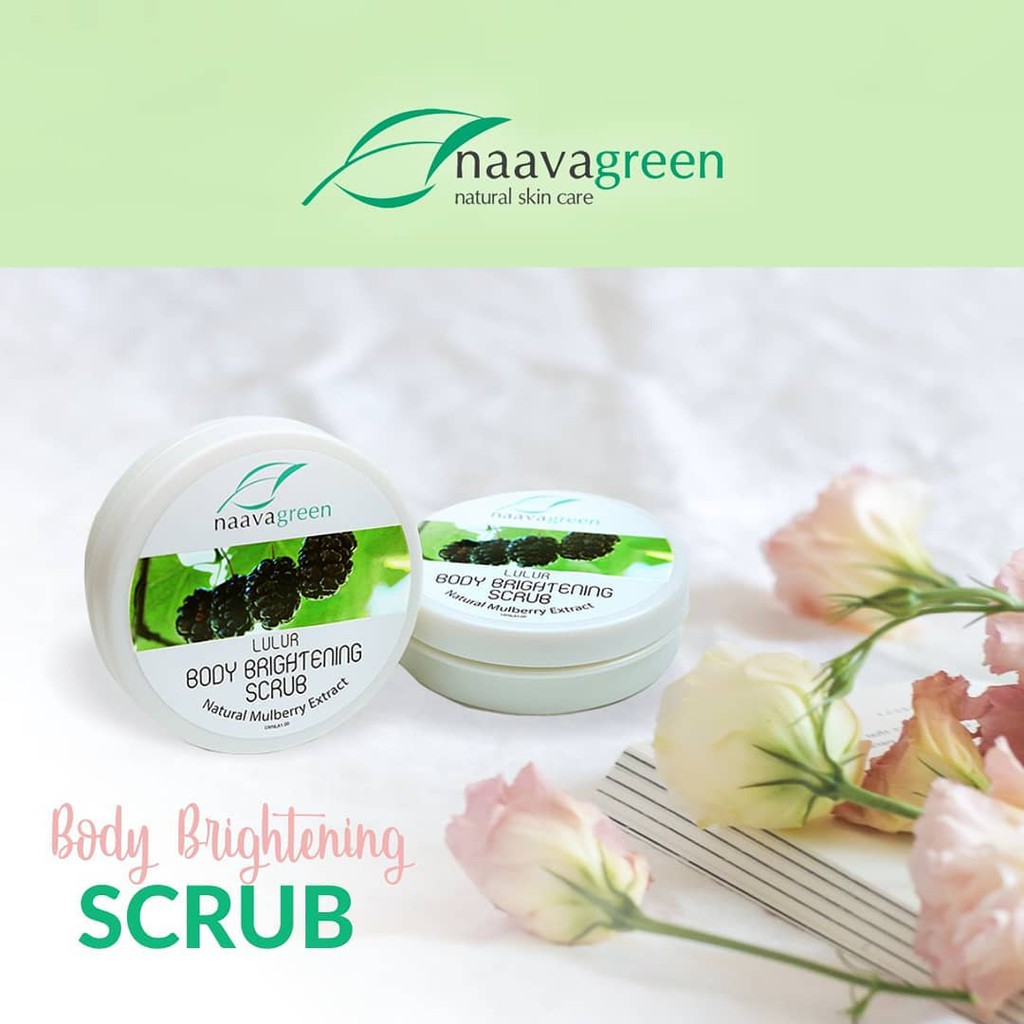 [TERMURAH!] Naavagreen Body Scrub / Lulur Pemutih Pencerah Tubuh - NAVAGREEN - NAVA GREEN - NAVAAGREEN - NAVAA GREEN