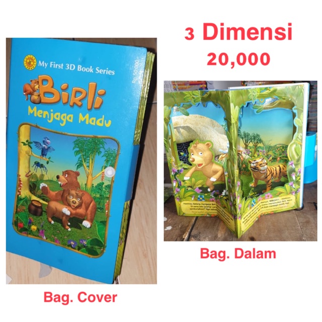 My First 3D Book Series : Birli Menjaga Madu