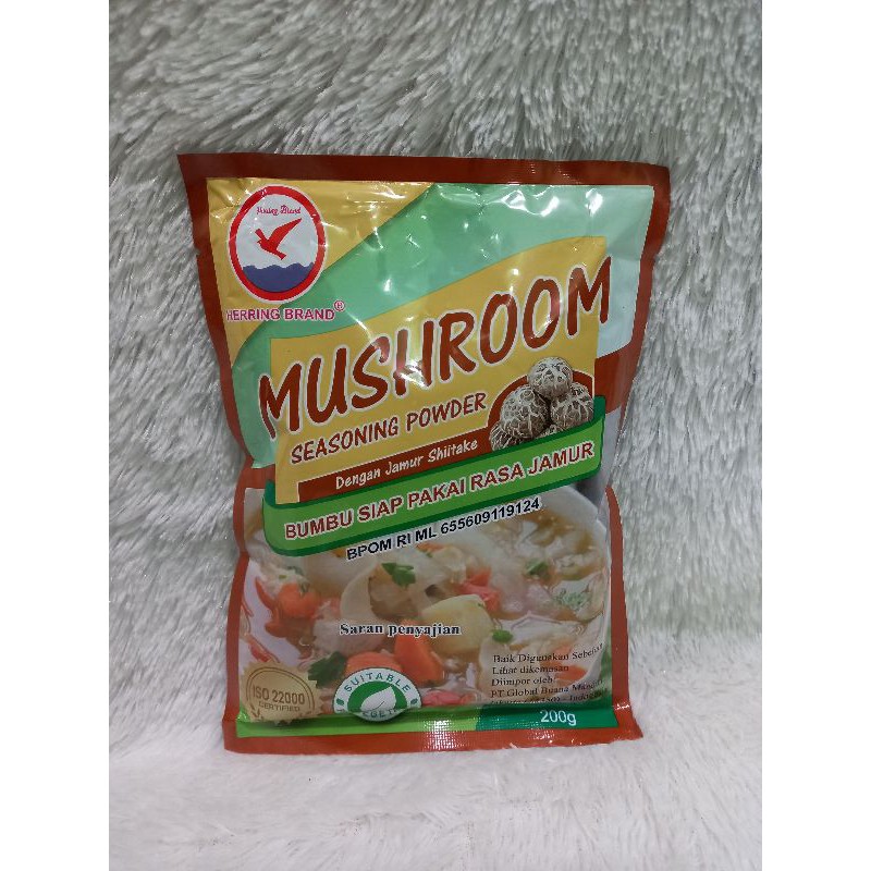 

Mushroom Seasoning Powder 200gr/ Kaldu Jamur Shitake