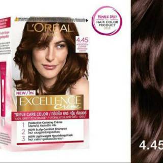 Loreal Paris Excellence Creme Hair Color 3 Dark Brown 