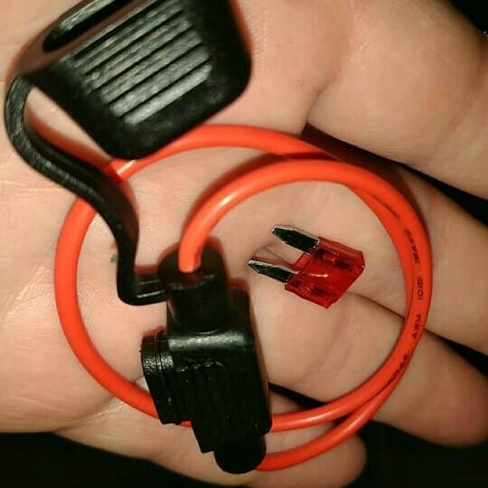 Holder Rumah Sekring Fuse Blade Tancap Kecil Mini Kabel Waterproof