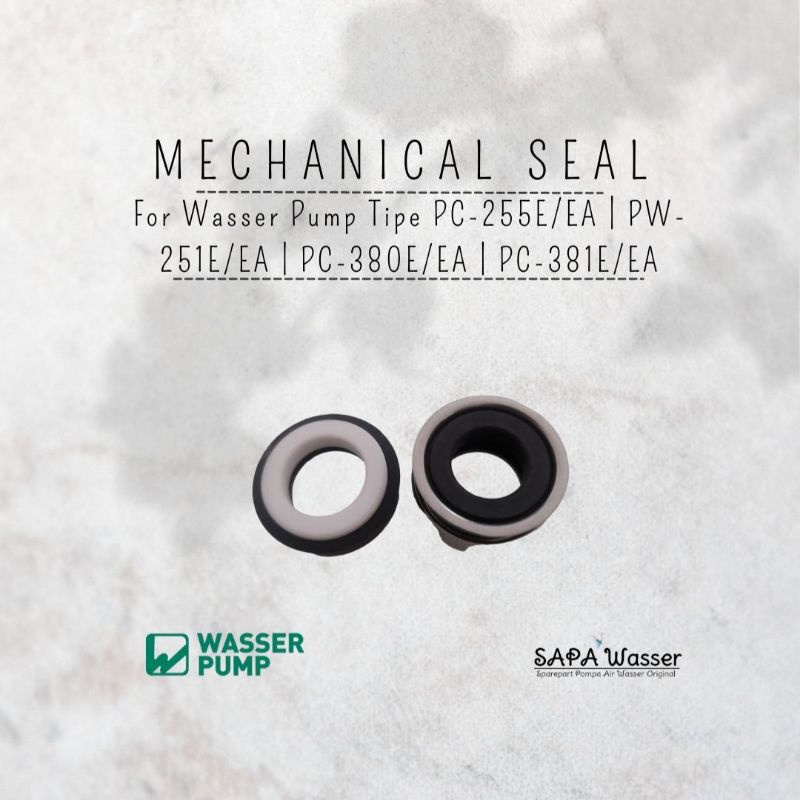 Mechanical Seal Pompa Jet Pump Kedalaman 40Meter Wasser PC-255E/EA | PW-251E/EA | PC-380E/EA | PC-381E/EA