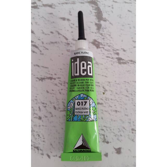 

Outliner glass paint Idea platinum white