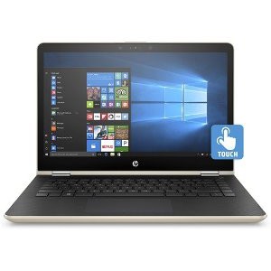 Unik HP PAVILLION X360 Convert 14 BA002TX   Ci3 7100U  Nvidia GT940MX 2GB RAM 4GB Berkualitas