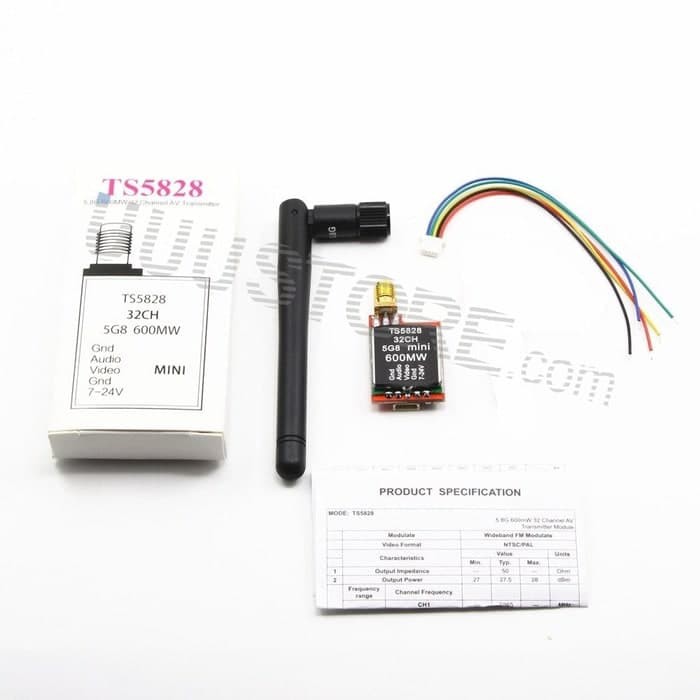 Boscam Ts5828 Fpv Mini 58ghz 600mw 32 Channels Vtx Video Transmitter