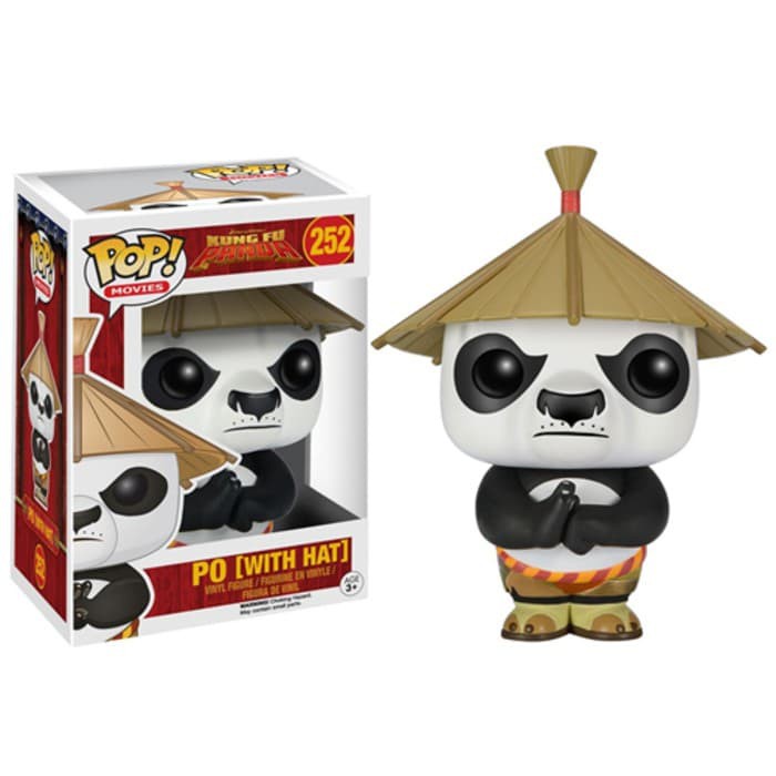Funko Pop 252 Kungfu Panda Po (With Hat) - Damage Box