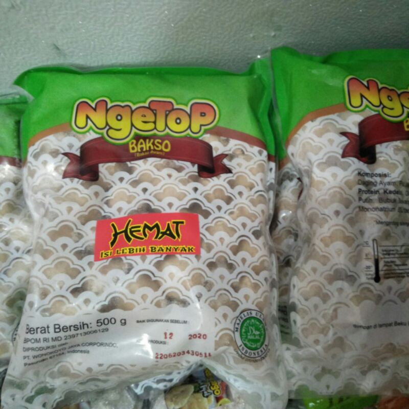 

Bakso Ngetop 500 Gr
