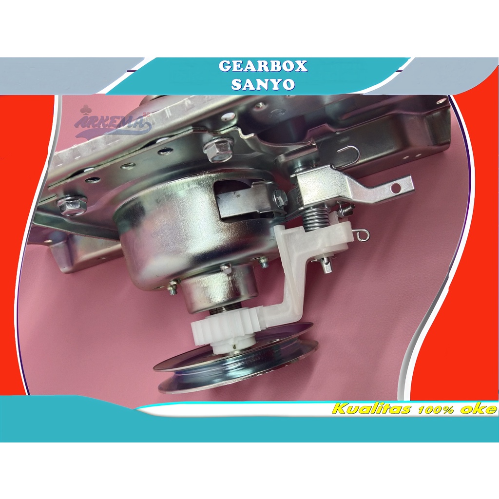 GEAR BOX MESIN CUCI SANYO SHARP | GIRBOX / GEARBOX / GERBOX 1 TABUNG TOP LOADING UMUM ORIGINAL