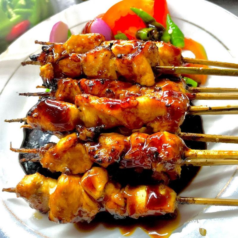 

Sate Ayam bumbu kecap