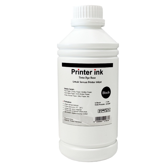 Tinta Epson 1 Liter Refill Pengganti Original 003 001 664 673 005 774 Printer L120 L121 L3110 L3150