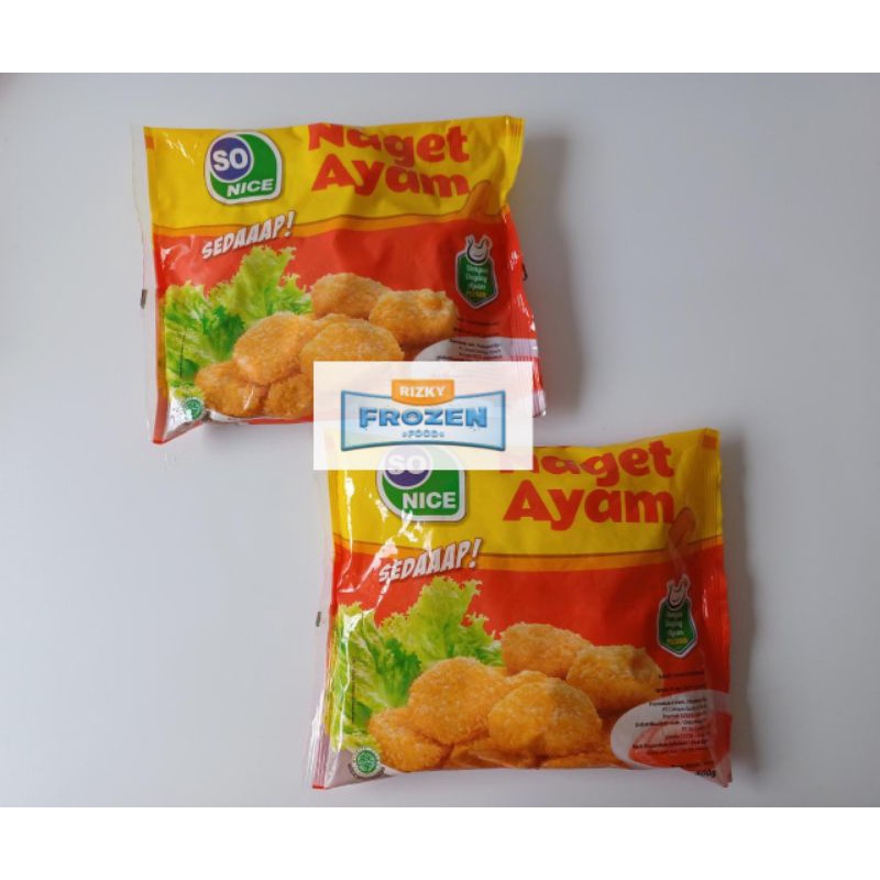 

So Nice Naget Ayam Coin 500gr