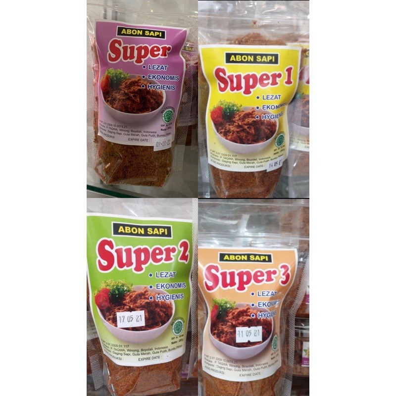 

ABON SAPI SUPER 250gr