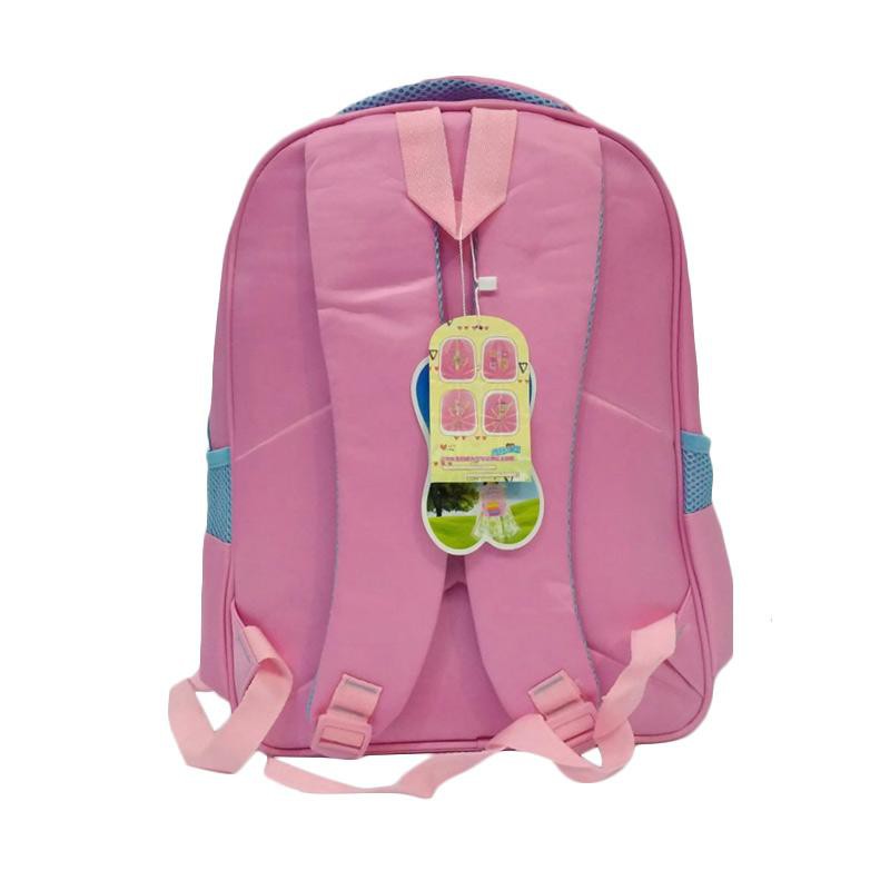 Powa Pixel Pita Tas Ransel Anak - Pink