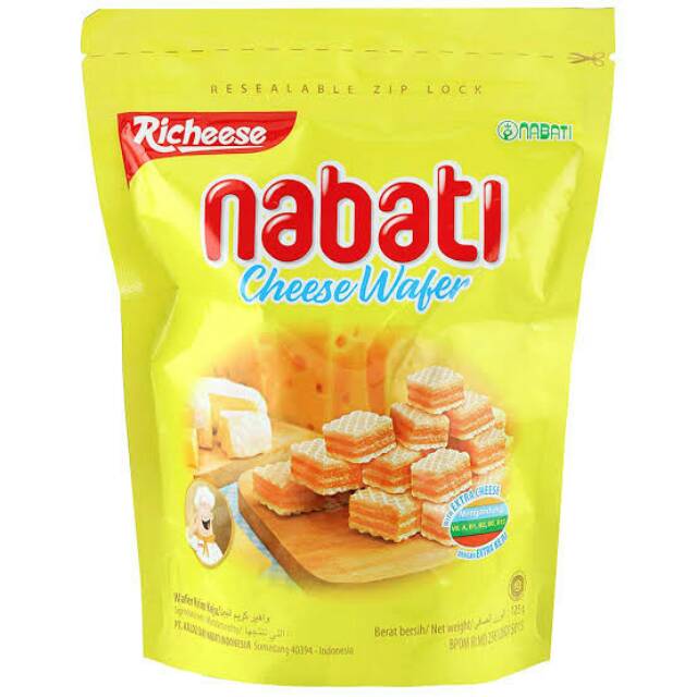 

Snack nabati wafer pouch 125gr