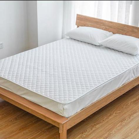 Matras Protector/Matras Alas Kasur  Pelindung kasur Motif Aesthetic Polos Emboss Anti Noda