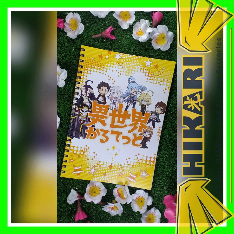 

Sketch Book Anime Custom Isekai Quartet v2