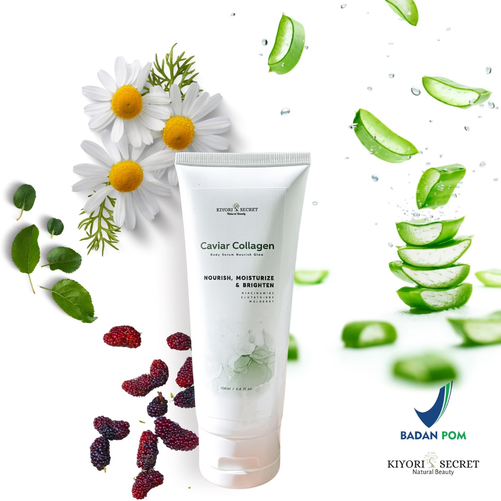 caviar body serum collagen glow kiyori secret