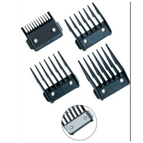 Wahl Set Sepatu Mesin Cukur satu set sepatu clipper wahl ukuran no 1-4 Barbershop