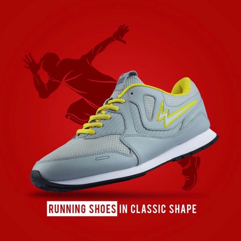 EXCA ~ SEPATU OLAHRAGA LARI RUNNING EAGLE ORIGINAL