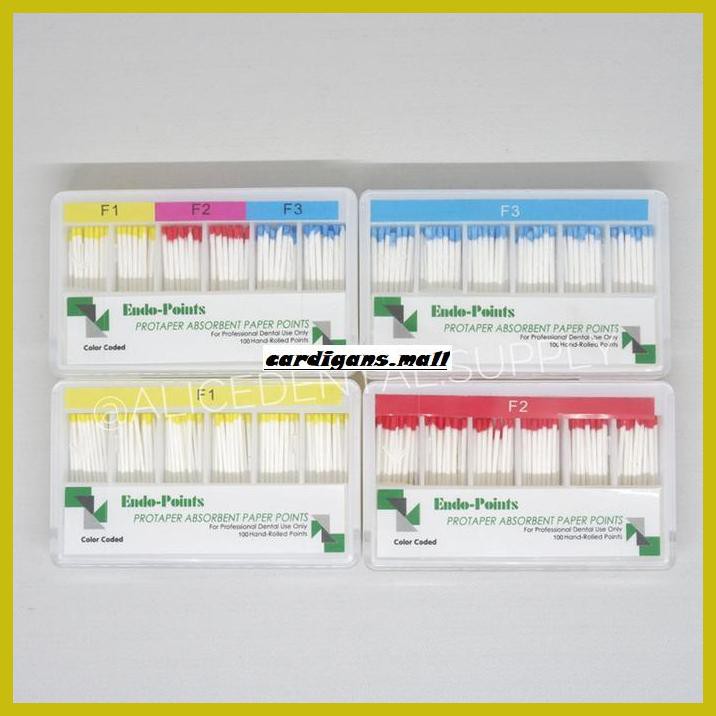 

Lehebleheb- Paper Points Protaper / Paperpoint / Paper Point F1 F2 F3 -Originallll.