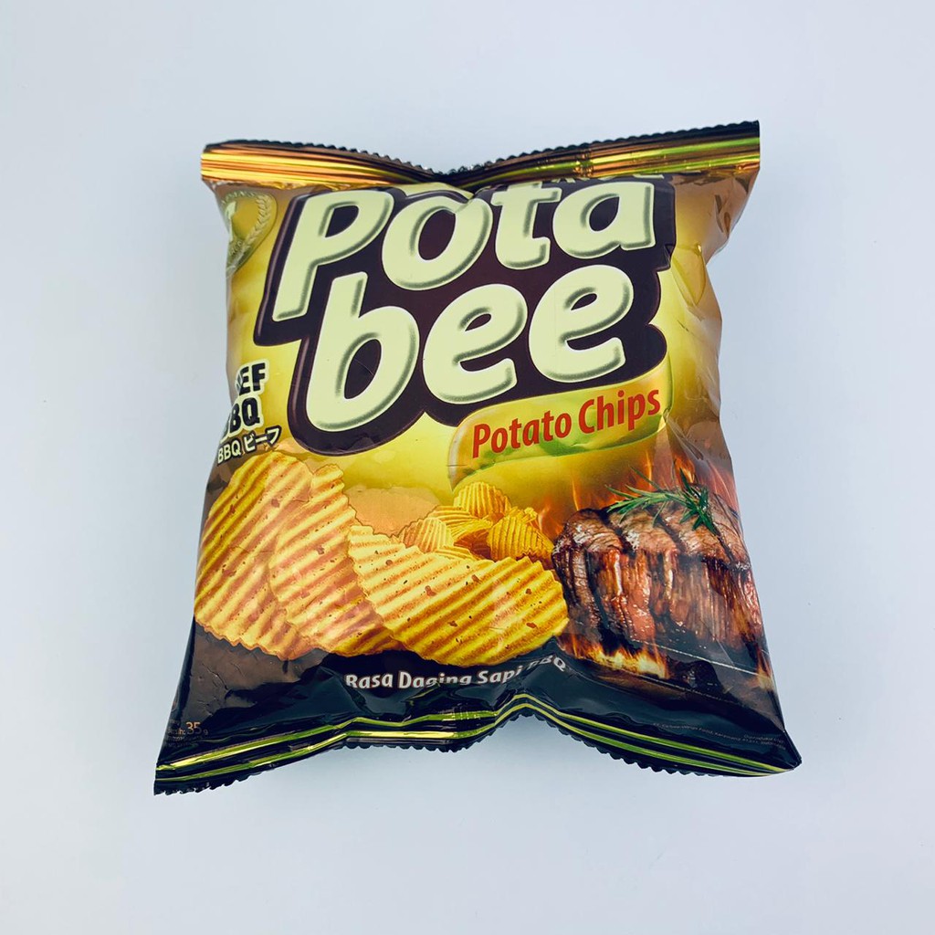 Potabee / Potato chips / Beef BBQ / 35g