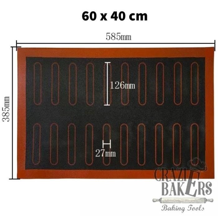 Alish | Perforated Silicone Mat Non-Stick Eclair