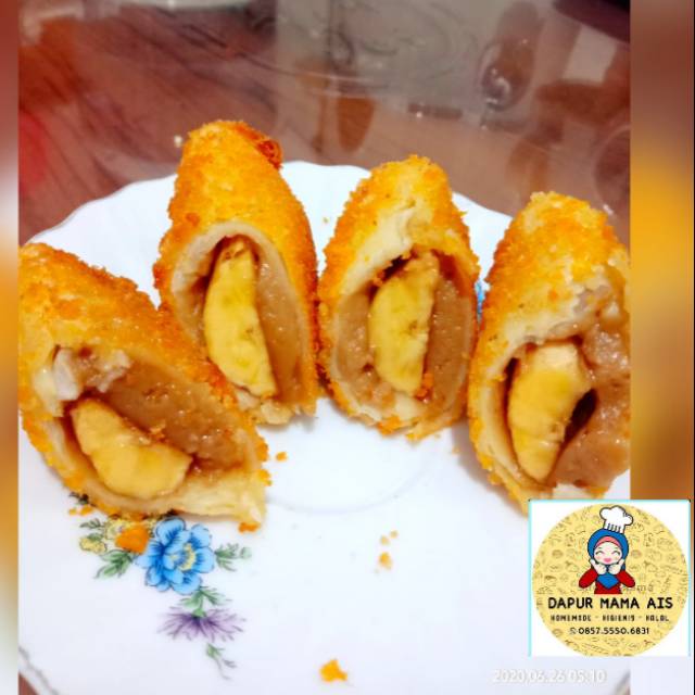 

Risol pisang tiramisu