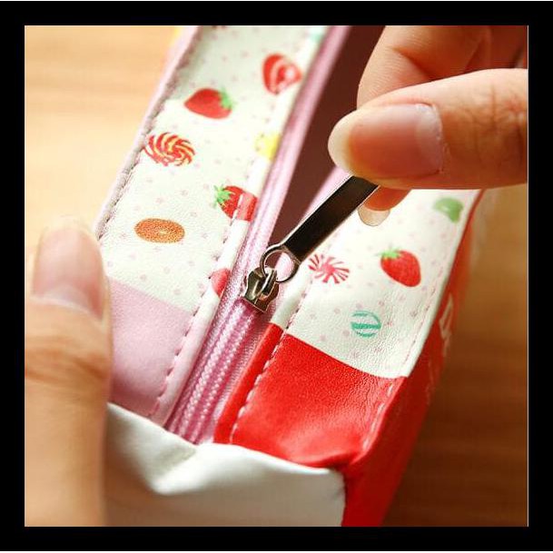 

Kotak Pensil Bentuk Kotak Susu / Milk Tempat Alat Tulis Tempat Pensil - Biru Muda Termurah