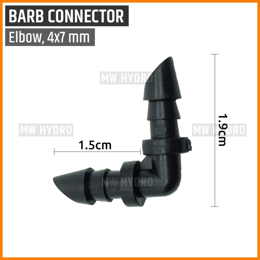 Connector Elbow 4mm/7mm