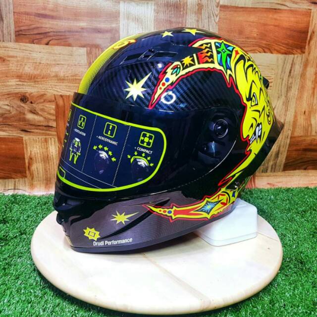 Helm MRC Motif sun & moon