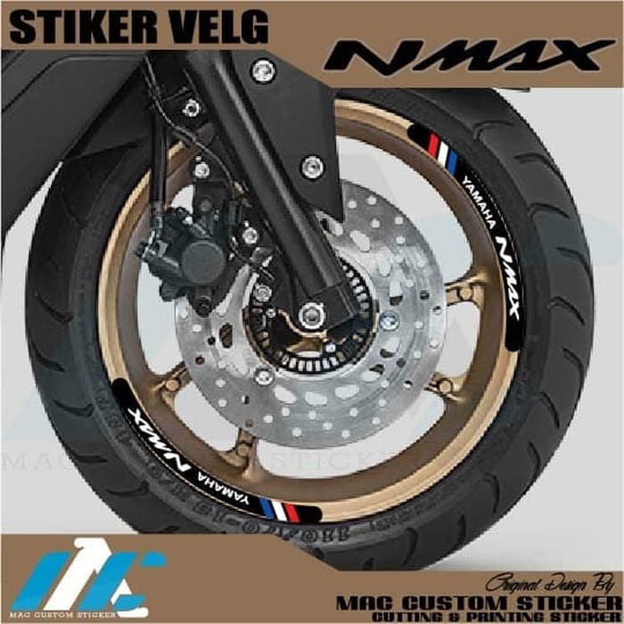 LIST VELG NMAX - STIKER LIST - STICKER VELG YAMAHA NMAX PRINTCUT