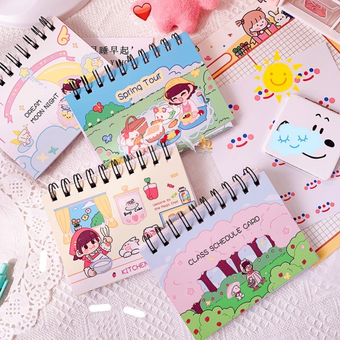 

Agenda Planning Motif Girl Imut