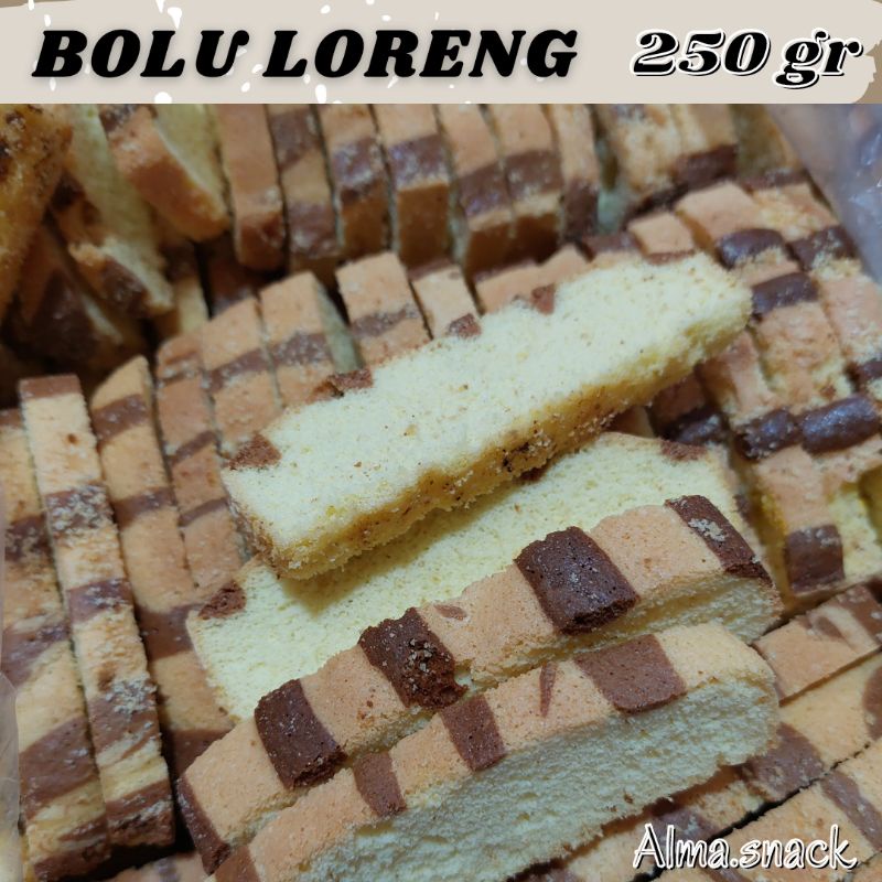 BOLU LORENG 200gram BOLU JADUL / SNACK KILOAN MURAH/ ALMA.SNACK